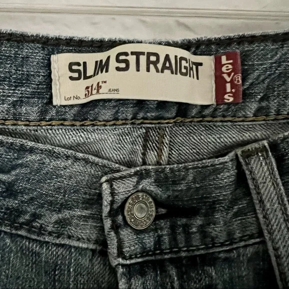 Men’s 514 Levi’s Slim Straight Jeans - Picture 9 of 11